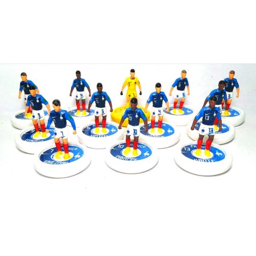 Subbuteo Andrew Table Soccer France 2018 World Cup Winners on WSB Professional bases